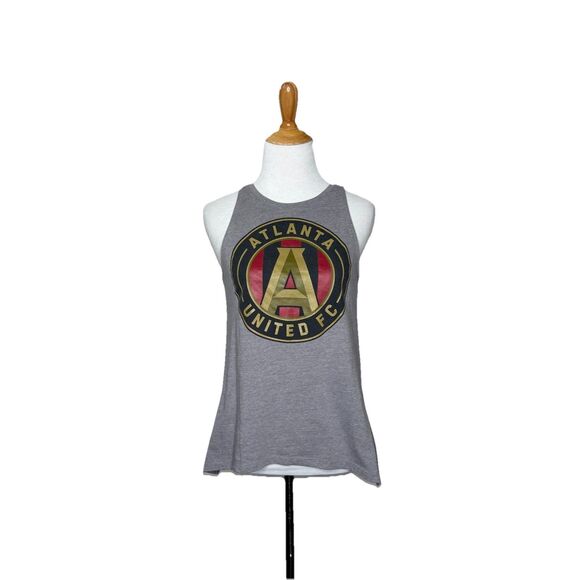 Atlanta United FC Tank Gray Grey Soccer Club Pullover Tank Top MLS Womens Small - Picture 1 of 6